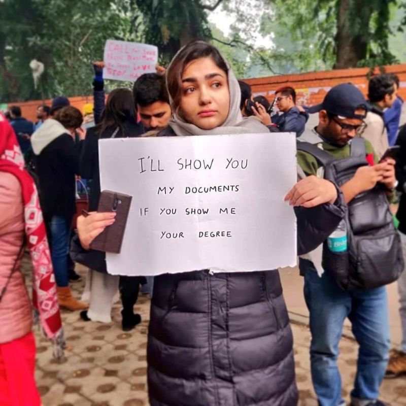 Protest through posters