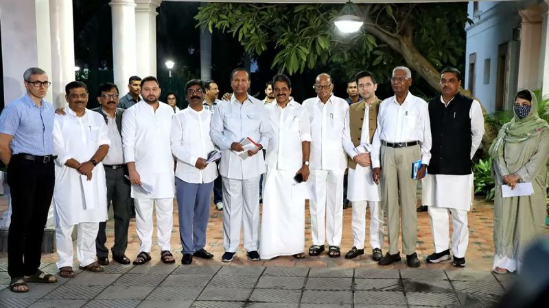 Inaugural Meeting of Coordination Committee of INDIA Alliance held in New Delhi. NCP chief Sharad Pawar, MP Raghav Chadha and KC Venugopal along with many senior leaders were present in the meeting. 