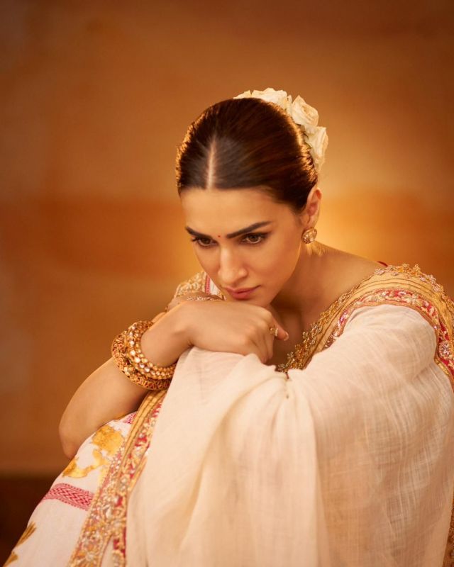 Serene Saree Look of Kriti Sanon is beautiful