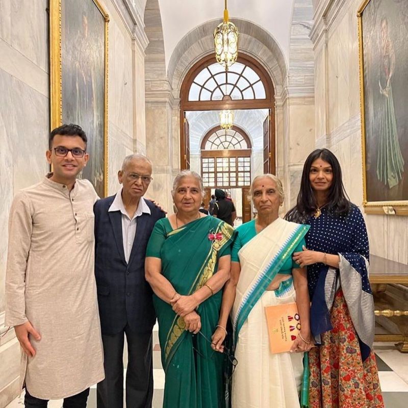 British PM Rishi Sunak Expresses Joy over 'Mother-In-Law' Sudha Murty Receiving Padam Bhushan, Says- Proud Moment