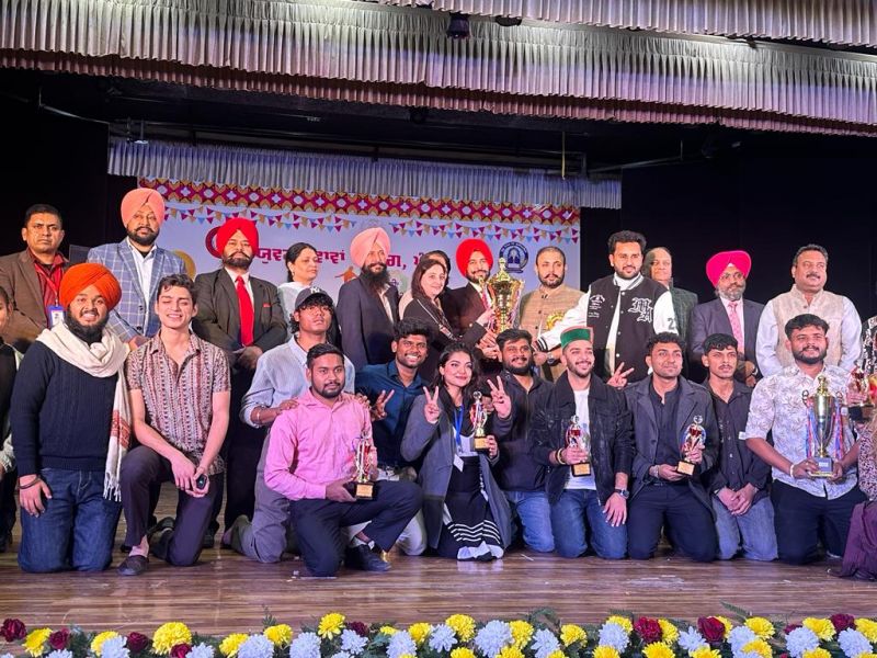 Panjab University Emerges Victorious in Punjab State Inter-University Youth Fair; Lovely University Phagwara Secures First Runner-Up, Punjabi University Patiala Grabs Second Runner-Up
