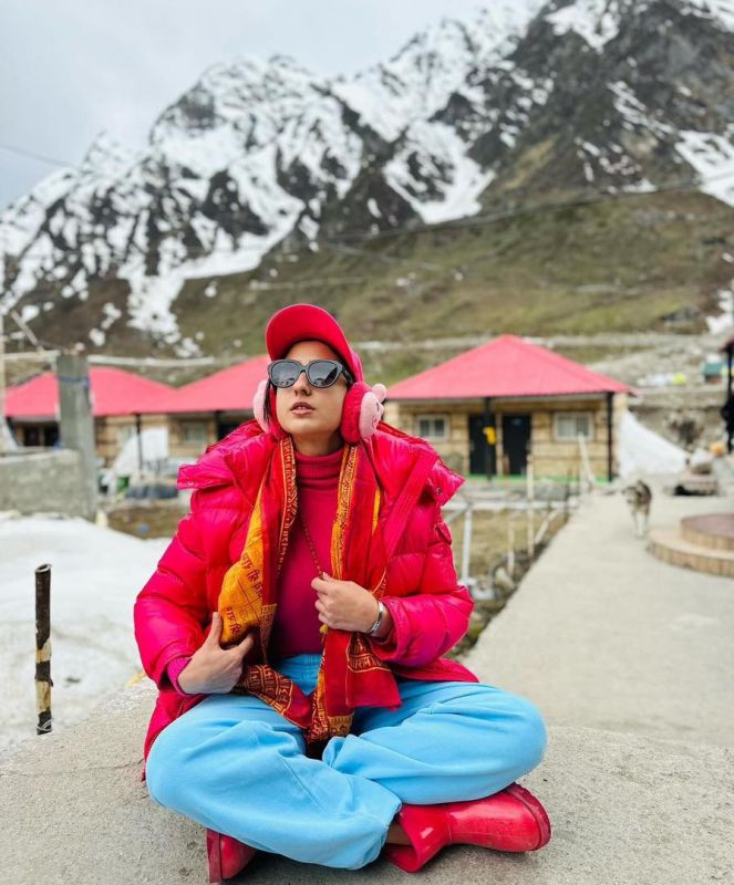 Sara Ali Khan at Kedarnath 