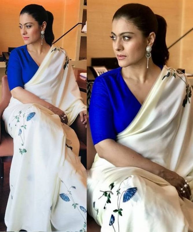 Kajol Look In saree