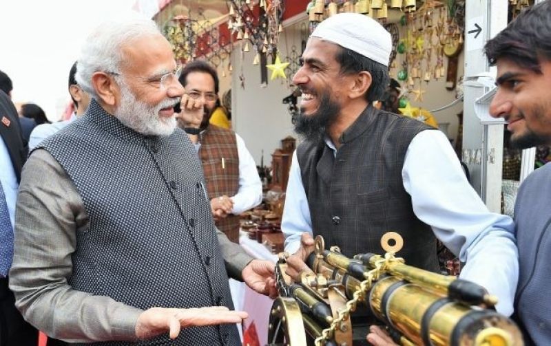 PM Narendra Modi At Hunar Haat 