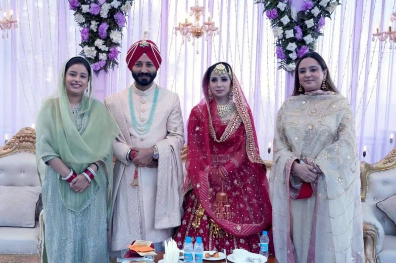 AAP MLA Amritpal Singh Sukhanand Shares Wedding Photos