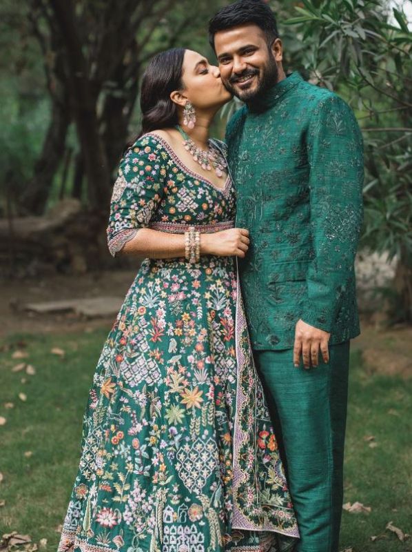 Swara Bhasker's Sangeet Ceremony Pics  