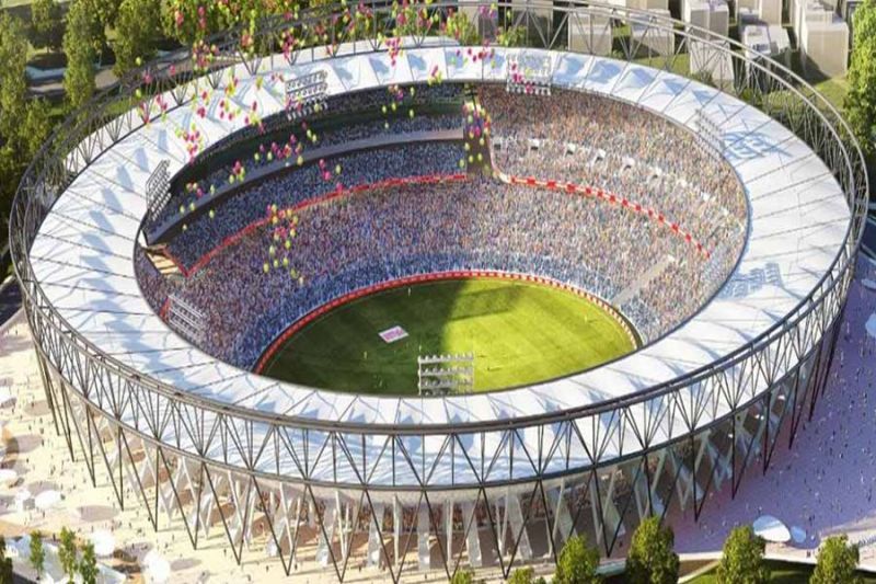 Motera Stadium: Aerial view of world's largest Stadium