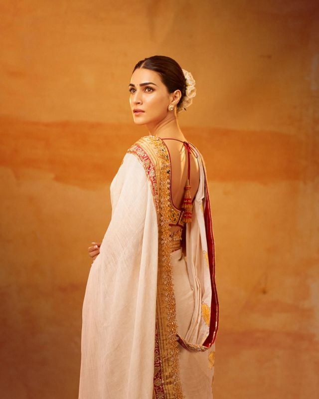 Serene Saree Look of Kriti Sanon is beautiful