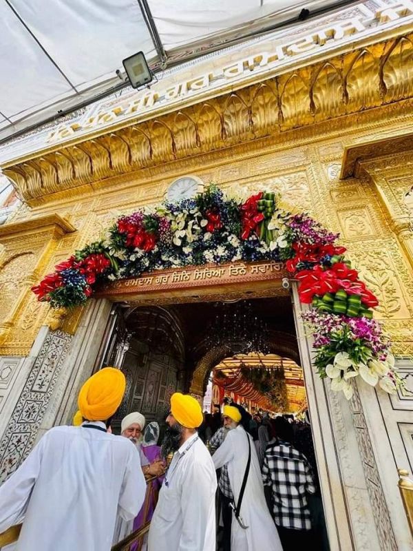 Sri Guru Granth Sahib Ji's First Prakash Purab Reverently Celebrated at Darbar Sahib with Zeal & Fervor
