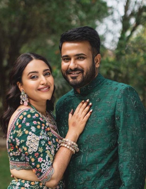 Swara Bhasker's Sangeet Ceremony Pics  