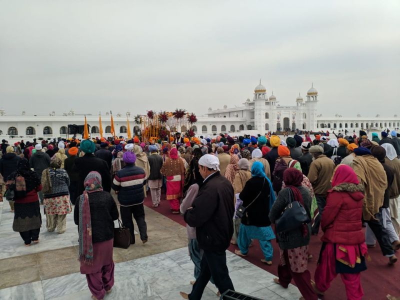 Nagar kirtan at kartarpur sahib Pakistan