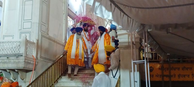 Golden Temple in Amritsar, Punjab (14-12-2023)