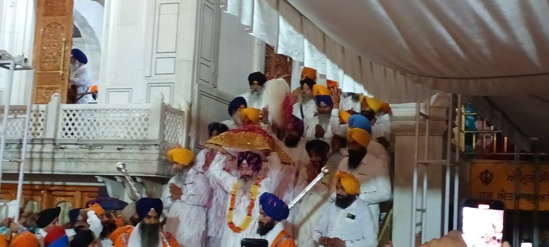 Golden Temple in Amritsar, Punjab (09-11-2023)