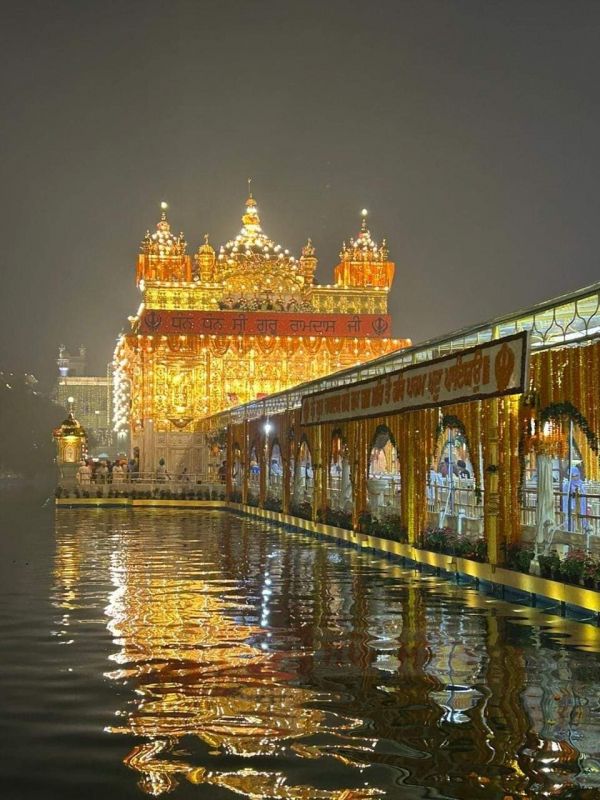 Golden Temple in Amritsar, Punjab (31-10-2023)