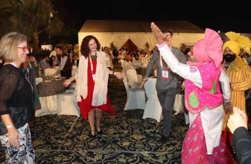 Delegates from different countries enjoyed Punjab's hospitality, culture and delicious cuisine
