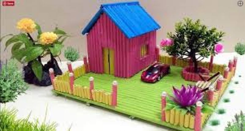 Home Decoration from Waste Materials