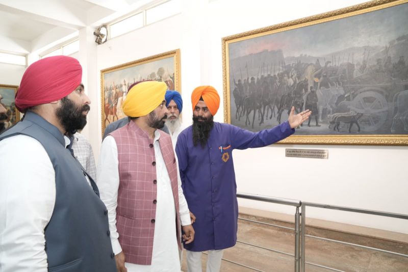 CM Bhagwant Mann Dedicates Sri Guru Teg Bahadur Museum to the People in Anandpur Sahib
