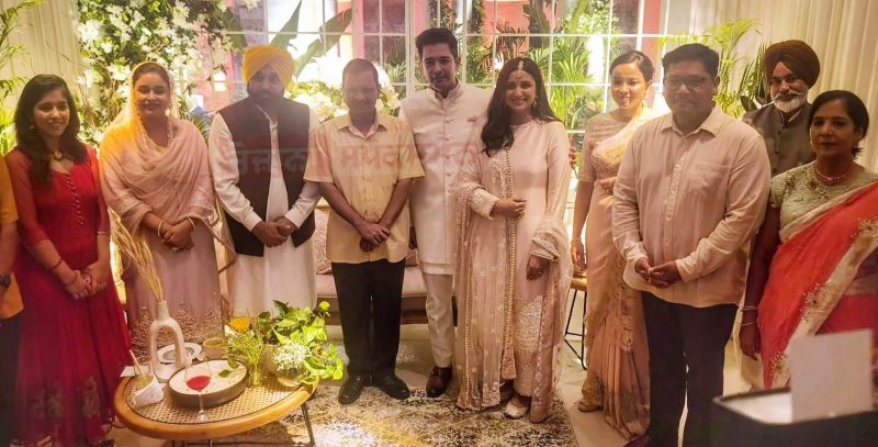 Inside Glimpses of Raghav Chadha & Parineeti Chopra's Engagement Ceremony 
