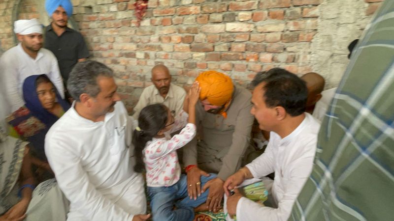 Navjot Singh Sidhu broke his fast today