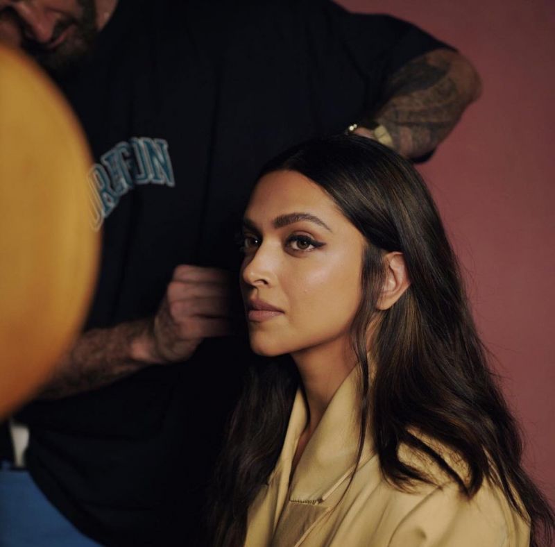 Deepika Padukone's photoshoot behind the scenes are just stunning