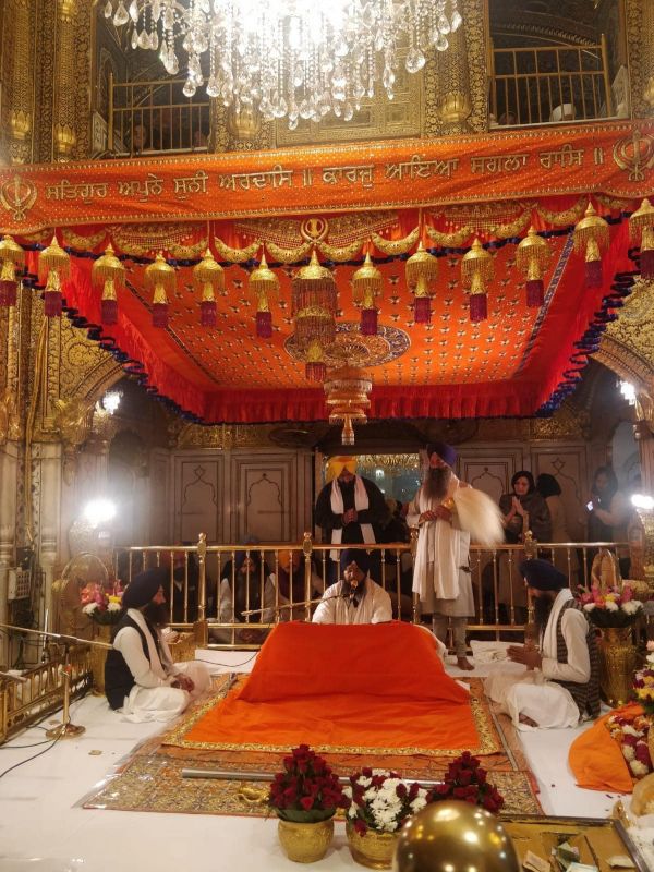 Golden Temple in Amritsar, Punjab (07-12-2023)