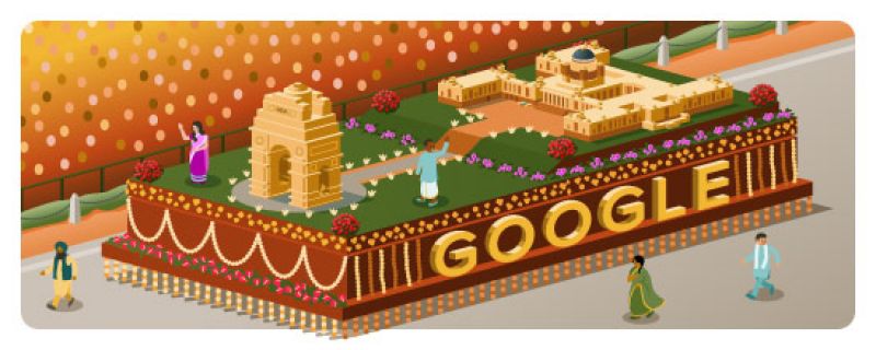 Google Make Doodle On Republic Day