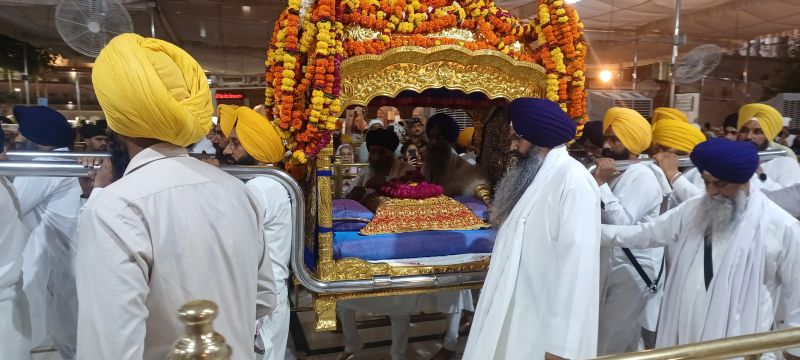 Golden Temple in Amritsar, Punjab (02-11-2023)