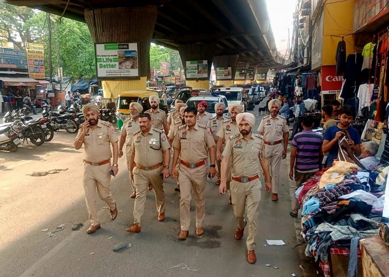Jalandhar Lok Sabha by-polls: Punjab Police Tightens Security across the state; Cops, Paramilitary Forces Conduct Flag March
