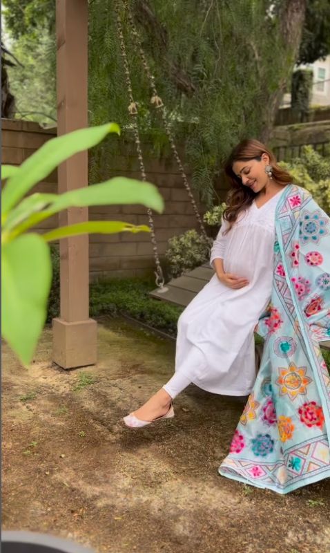 Rubina Dilaik Flaunts 'Baby Bump' in Heartwarming Pictures Shared on Social Media
