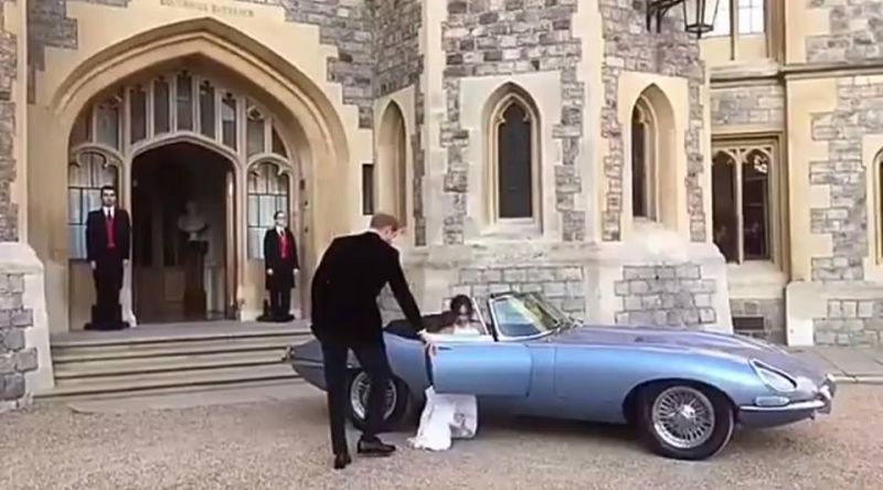 Meghan Markle and Prince Harry On the way to frogmore house!!