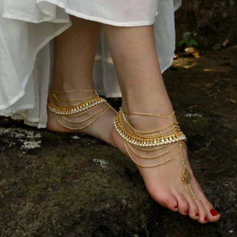  Indian Bridal Anklet