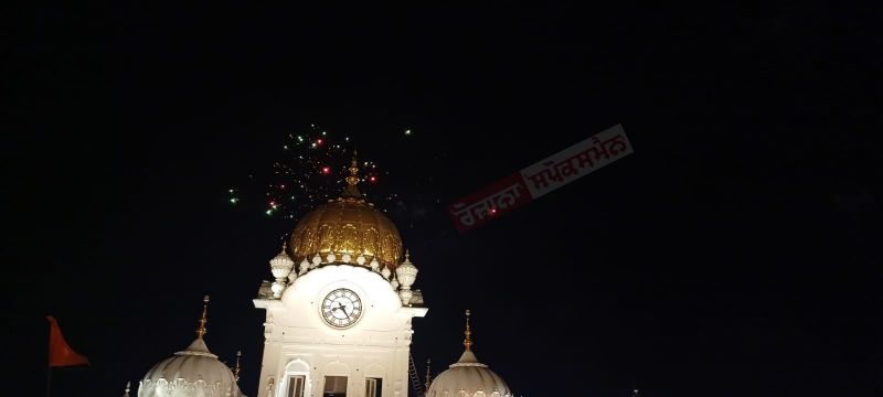 Decoration, Lighting & Fireworks at Golden Temple on occasion of Prakash Purab of Sri Guru Amar Das Ji
