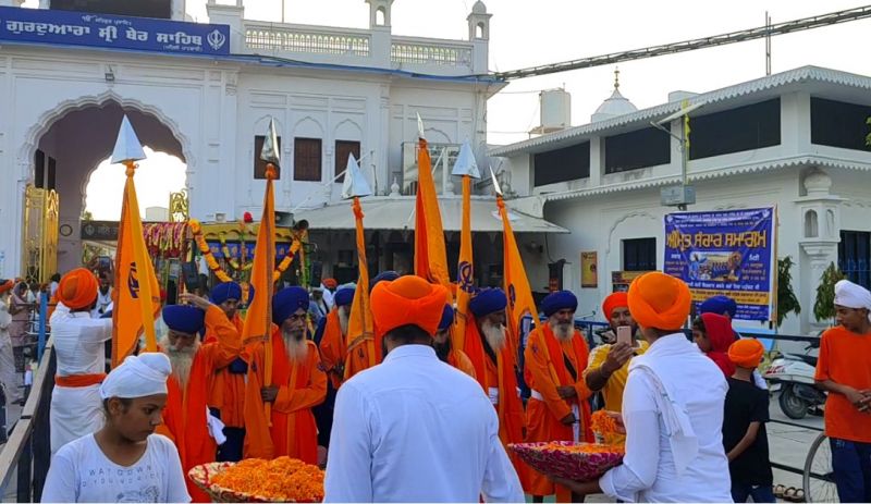 Nagar Kirtan Taken Out in Sultanpur Lodhi to Commemorate Joti Jot Divas of Sri Guru Amardas Ji