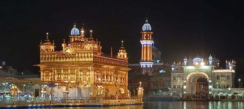Golden Temple in Amritsar, Punjab (01-08-2023)