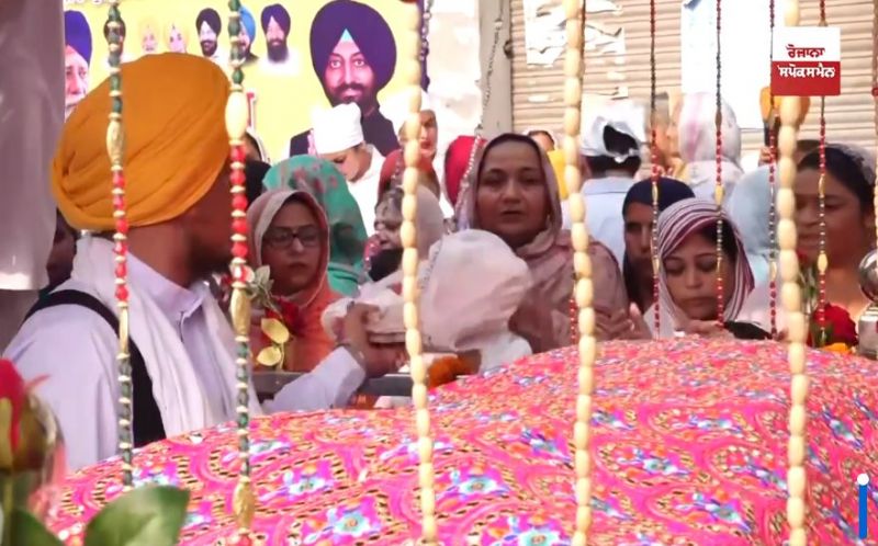 Grand Nagar Kirtan Organised on Sri Guru Nanak Dev Ji's Wedding Anniversary in Batala