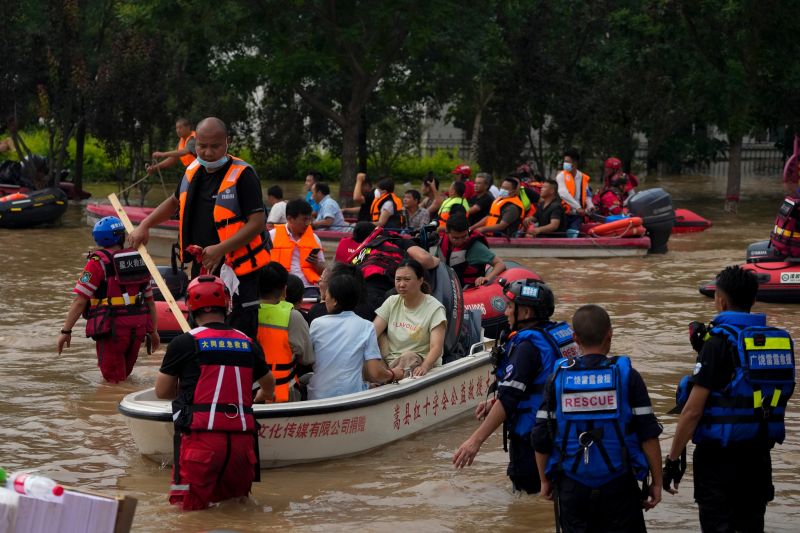 Devastating Flood in China Claims 21 Lives, Leaving a Trail of Destruction