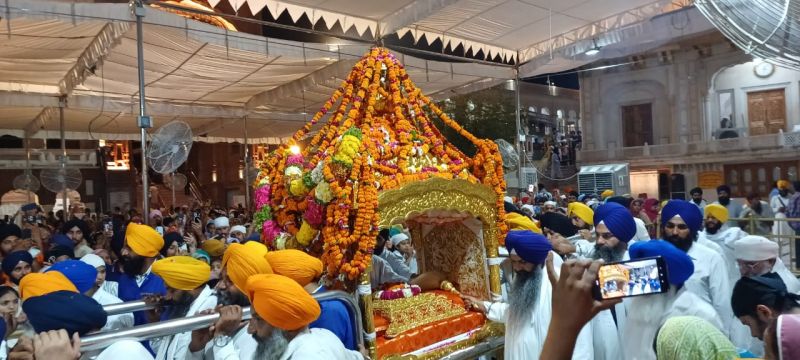 Golden Temple in Amritsar, Punjab (14-10-2023)
