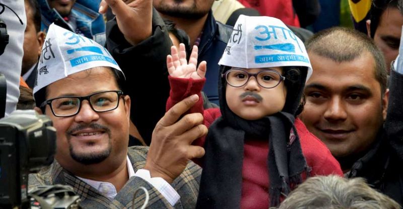 Aam Aadmi Party's Mini Mufflerman Is Winning Twitter
