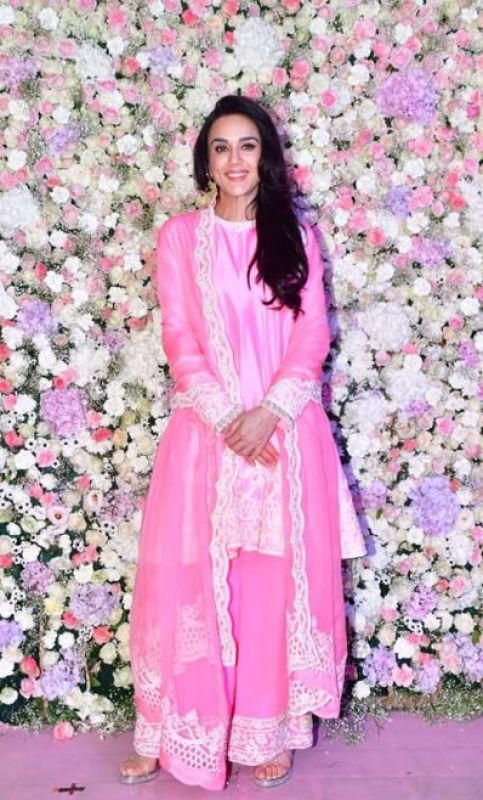Preity Zinta at Arpita-Ayush Sharma's Eid Bash 
