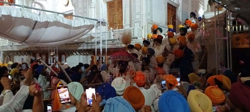 Sachkhand Sri Harmandir Sahib, Amritsar (19-06-2023)

