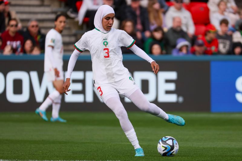 Morocco's Nouhaila Benzina Becomes the First Player to Wear Hijab At World Cup Tournament 