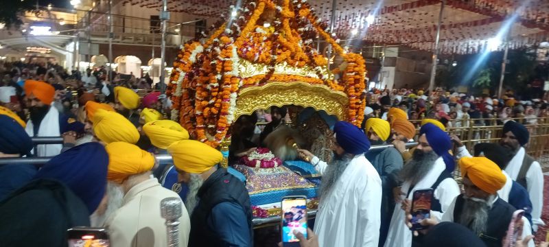 Golden Temple in Amritsar, Punjab (14-12-2023)