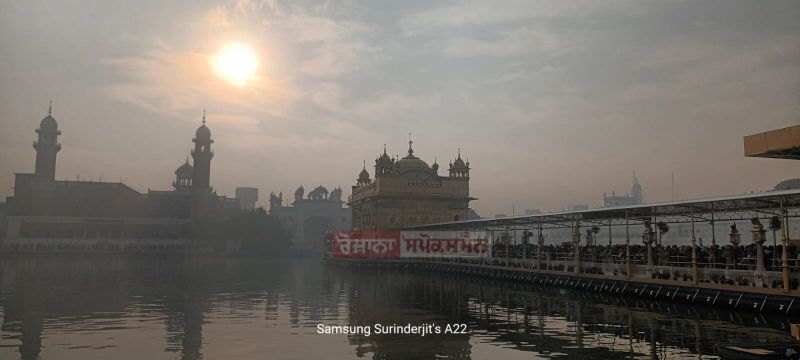 Devotees Paid Obeisance at Golden Temple on Maghar Month Sangrand