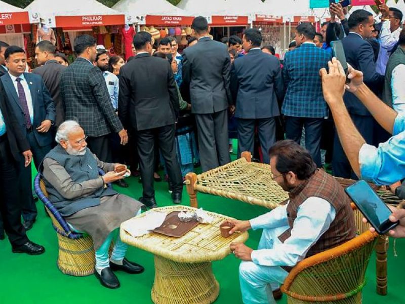 PM Narendra Modi At Hunar Haat 