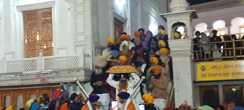 Golden Temple in Amritsar, Punjab (18-12-2023)
