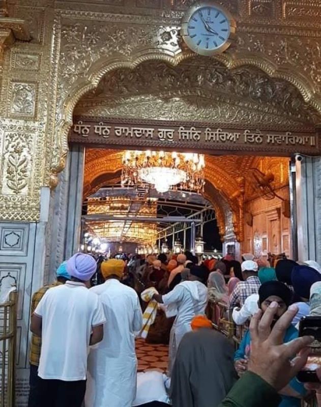 Golden Temple in Amritsar, Punjab (19-10-2023)
