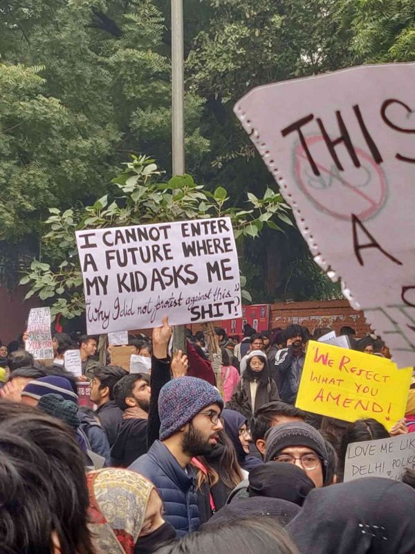 Protest through posters