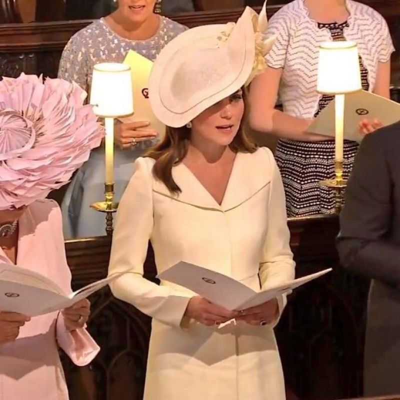 Kate Middleton with her kids at Prince Harry and Meghan Markle at royal wedding