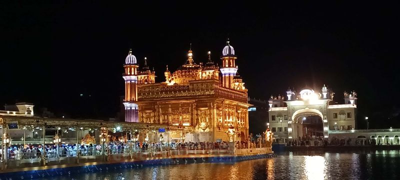 Golden Temple in Amritsar, Punjab (11-11-2023)