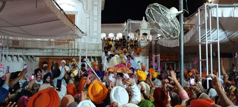Sachkhand Sri Harmandir Sahib, Amritsar (10-07-2023)
